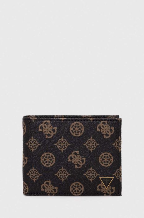 Гаманець Guess чоловічий колір коричневий (3302898)