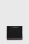 Шкіряний гаманець Tommy Hilfiger чоловічий колір чорний (3253692)