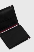 Шкіряний гаманець Tommy Hilfiger чоловічий колір чорний (3328022)