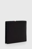 Шкіряний гаманець Tommy Hilfiger чоловічий колір чорний (3244134)