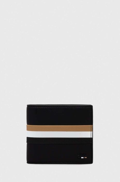 Гаманець BOSS чоловічий колір чорний (3482414)