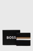 Гаманець BOSS чоловічий колір чорний (3482414)