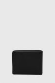 Шкіряний гаманець Guess чоловічий колір чорний (3474312)