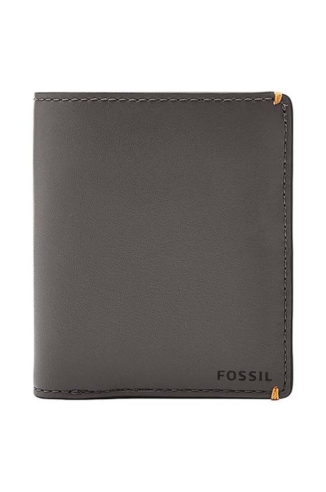 Гаманець Fossil чоловічий колір сірий