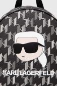 Рюкзак Karl Lagerfeld жіночий колір чорний малий візерунок
