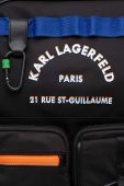 Рюкзак Karl Lagerfeld жіночий колір чорний великий однотонний