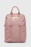 Рюкзак Puma жіночий колір рожевий великий однотонний