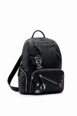 Рюкзак Desigual x Disney жіночий колір чорний великий з принтом