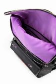 Рюкзак Desigual 23WAKP09 ACCESSORIES PU BACKPACK MINI жіночий колір чорний малий з принтом