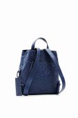 Рюкзак Desigual жіночий колір синій малий однотонний