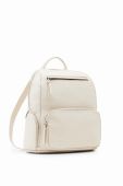 Рюкзак Desigual жіночий колір білий малий однотонний (3482425)