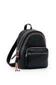 Рюкзак Desigual жіночий колір чорний великий з аплікацією (3550944)