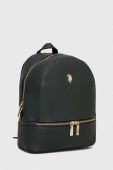Рюкзак U.S. Polo Assn. жіночий колір зелений малий однотонний (3686519)