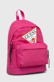 Дитячий рюкзак Guess колір рожевий великий з принтом (3328040)