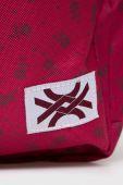 Дитячий рюкзак United Colors of Benetton колір рожевий великий візерунок