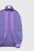 Дитячий рюкзак United Colors of Benetton колір фіолетовий малий з принтом
