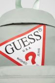 Дитячий рюкзак Guess колір зелений великий з принтом (3328043)