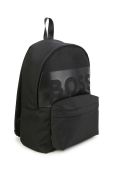Дитячий рюкзак BOSS колір чорний великий з принтом (3416061)