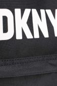 Дитячий рюкзак Dkny колір чорний малий з принтом