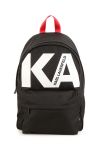 Дитячий рюкзак Karl Lagerfeld колір чорний великий з принтом (3421406)