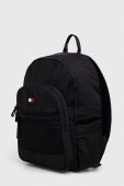 Дитячий рюкзак Tommy Hilfiger колір чорний малий візерунок