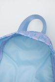 Дитячий рюкзак Guess малий візерунок колір блакитний (3591521)