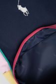Дитячий рюкзак Polo Ralph Lauren колір рожевий великий візерунок