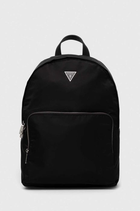 Рюкзак Guess чоловічий колір чорний великий однотонний (3296825)