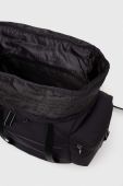 Рюкзак Armani Exchange чоловічий колір чорний великий однотонний (3362989)