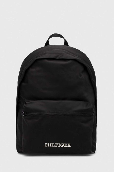 Рюкзак Tommy Hilfiger чоловічий колір чорний великий з принтом