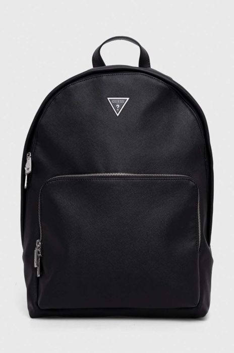 Рюкзак Guess чоловічий колір чорний великий однотонний (3533949)