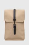 Рюкзак Rains 13020 Backpacks колір бежевий великий однотонний