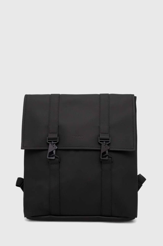 Рюкзак Rains 13310 Backpacks колір чорний великий однотонний