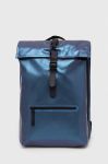Рюкзак Rains 13320 Backpacks великий однотонний колір блакитний (3483708)