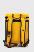 Рюкзак The North Face колір жовтий великий візерунок