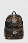 Рюкзак Vans колір зелений великий візерунок