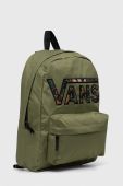Рюкзак Vans колір зелений великий з аплікацією (3369799)