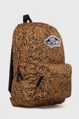 Рюкзак Vans колір коричневий великий візерунок VN0A3UI611D1-GoldenBrow