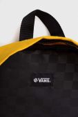 Рюкзак Vans колір жовтий великий з принтом