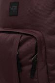 Рюкзак Vans колір бордовий великий однотонний