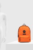 Рюкзак Napapijri колір помаранчевий великий з аплікацією