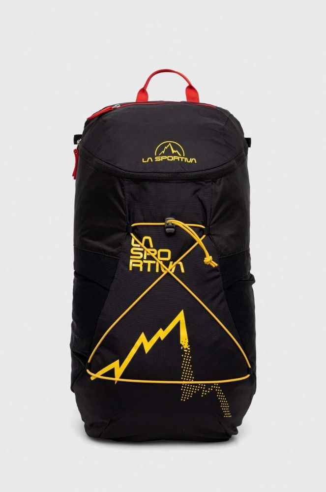 Рюкзак LA Sportiva X-Cursion колір чорний великий з принтом