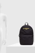 Рюкзак Superdry колір чорний великий з аплікацією (3674121)