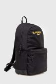 Рюкзак Superdry колір чорний великий з аплікацією (3674121)