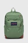 Рюкзак Jansport колір зелений великий однотонний (3409699)