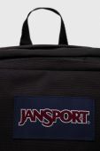 Рюкзак Jansport колір чорний малий з аплікацією
