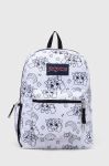 Рюкзак Jansport колір білий великий візерунок