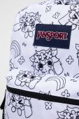 Рюкзак Jansport колір білий великий візерунок