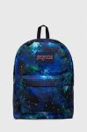 Рюкзак Jansport великий візерунок колір блакитний (3404191)