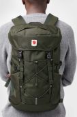 Рюкзак Fjallraven F23350.662 Skule Top 26 колір зелений великий однотонний